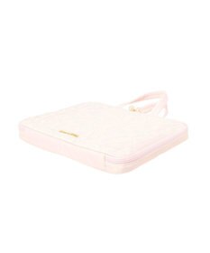 Maison de FLEUR リボン柄キルティングPCケース