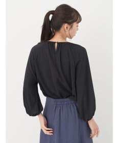 earth music&ecology パフスリーブカットソー