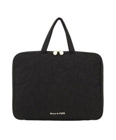 Maison de FLEUR リボン柄キルティングPCケース