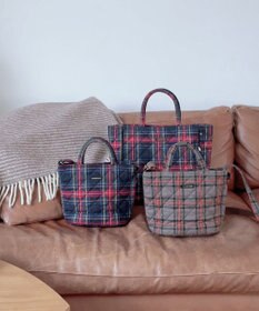 ROOTOTE 1211【ミニトート】EU.ベビールー.チェックキルト-B