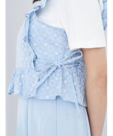 earth music&ecology サイドリボン刺繍ビスチェ