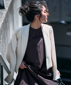 23区 【洗える】MANTECO ブライトワッシャー ワンピース