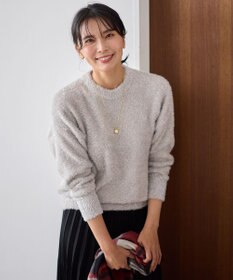 ANY シャイニーニットプルオーバー