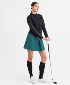 23区GOLF 【WOMEN】AIR TOOLライト シアースリーブモックネック