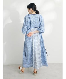 CRAFT STANDARD BOUTIQUE インド綿混エスニック切替ワンピース