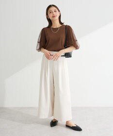 Green Parks ベルト付きスカーチョ