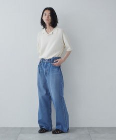 WEGO 【ユニセックス着用ITEM】スキッパーニットポロ