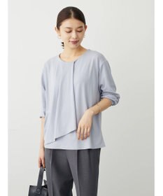 Green Parks ＢＰ　襟タック長袖ブラウソー