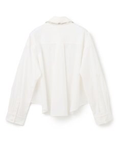 GRACE CONTINENTAL ビジューカラーシャツ