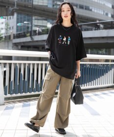 WEGO 【ユニセックス着用ITEM/綿100%/MLサイズ展開】CITY　BOYS　T（S）