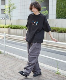 WEGO 【ユニセックス着用ITEM/綿100%/MLサイズ展開】CITY　BOYS　T（S）