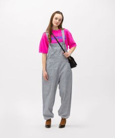 LENO LIGHT HICKORY SALOPETTES / ヒッコリーサロペット