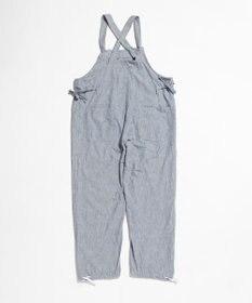 LENO LIGHT HICKORY SALOPETTES / ヒッコリーサロペット