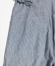 LENO LIGHT HICKORY SALOPETTES / ヒッコリーサロペット