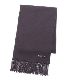 MOONBAT 【WEB限定】FURLA ウール100％ 大判プレーンストールマフラー/幅60cm