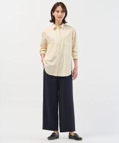 J.PRESS LADIES L 【セットアップ対応】セラテリーダブルクロス セミワイド パンツ