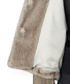 23区 L 【GOLD LABEL】ECOPEL フォギーカラー ファーブルゾン