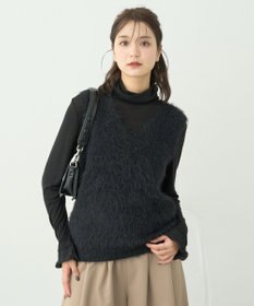 earth music&ecology シャギーベスト