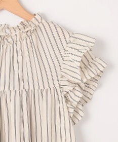 組曲 【WEB限定】ナイロンレーヨン チュニック ブラウス