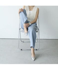 MODE ET JACOMO <carino>レーザーカットフラットパンプス