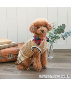 PET PARADISE ペットパラダイス 襟付ニットベスト 小型犬