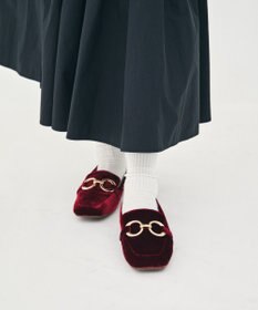 BONTRE 【PRECIEUX JOUET/プレシュウジュエ】ビッグビットパーツローファー