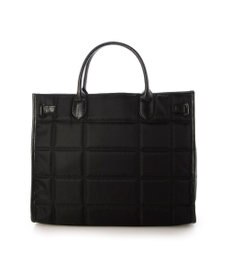 UNBILLION 【テレビ ドラマ着用アイテム】ペルケ perche / ナイロンキルト×クロコ型押し牛革A42wayトートバッグ