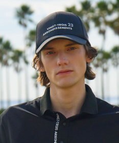 23区GOLF 【UNISEX】クーリングキャップ ブラック系