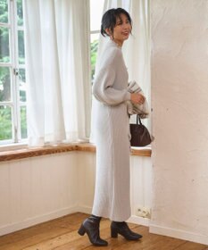 WEGO 【WEB限定/2025年秋冬新作】ニットワンピース