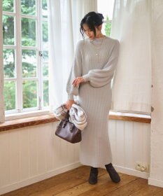 WEGO 【WEB限定/2025年秋冬新作】ニットワンピース