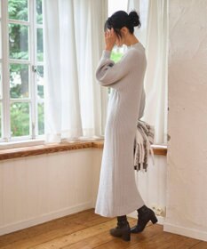 WEGO 【WEB限定/2025年秋冬新作】ニットワンピース