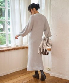 WEGO 【WEB限定/2025年秋冬新作】ニットワンピース