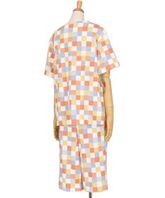 ワコール／睡眠科学 パジャマ 綿100%(本体) 天竺素材 5分袖 半袖 7分丈 レディース YDT153 睡眠科学／ワコール