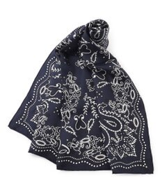 23区 manipuri カレイドバンダナ シルク スカーフ