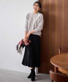 ANY シャイニーニットプルオーバー