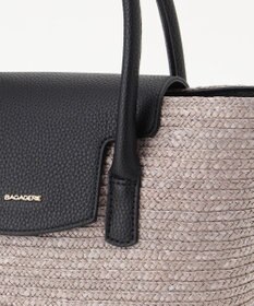 LA BAGAGERIE フラップ2WAYかごトートバッグ