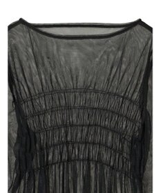 Green Parks チュールシャーリングチュニック