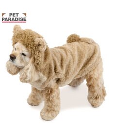 PET PARADISE ペットパラダイス ライオン ふわふわ パーカー 中型犬 大型犬