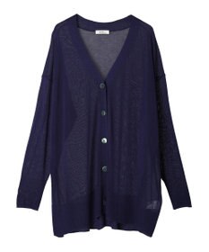earth music&ecology シアーＢＩＧカーディガン