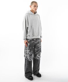 WEGO 【ユニセックス着用ITEM】バルーンクロップドプルパーカー