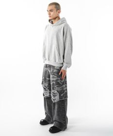 WEGO 【ユニセックス着用ITEM】バルーンクロップドプルパーカー