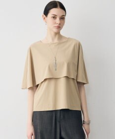 ICB L 【WEB限定カラーあり】マットスキューバ ケープデザインカットソー