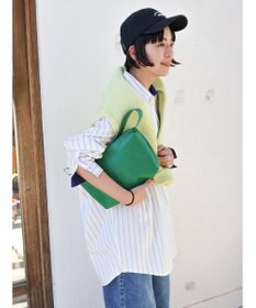 AMERICAN HOLIC イージーケアバックオープンシャツチュニック