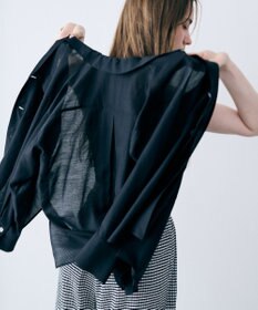 uncrave リヨセルシルクローン シャツ