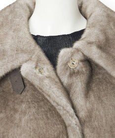 23区 L 【GOLD LABEL】ECOPEL フォギーカラー ファーブルゾン