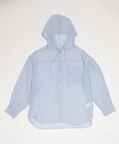 WEGO 【2026年春夏新作】シアーフードシャツ