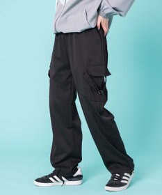 WEGO 【ウエストゴム】サイドベルトカーゴパンツ