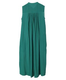 earth music&ecology ノースリーブギャザーワンピース