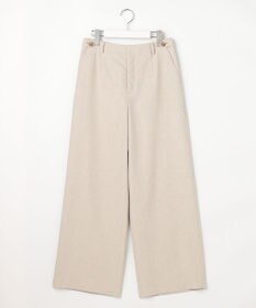 J.PRESS LADIES S リネンバイオシャンブレー ワイド パンツ