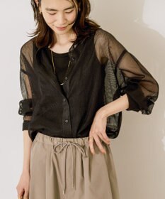 AMERICAN HOLIC メッシュ長袖シャツ【WEB限定カラー有り】